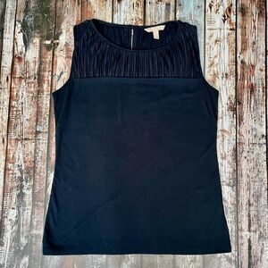 Banana Republic Navy Blue Sleeveless Top